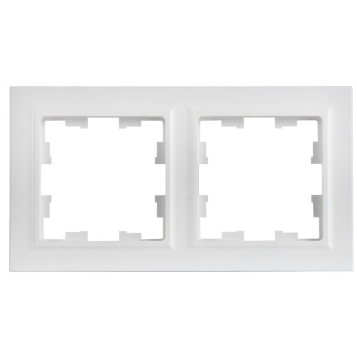BRITE Рамка 2-мест. РУ-2-БрАБ а/б IEK