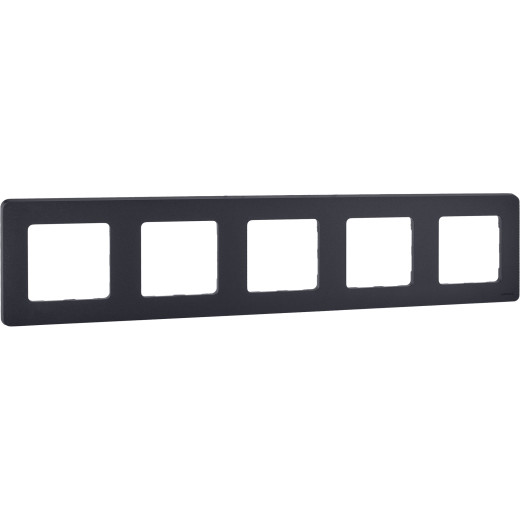 Рамка 5 постов - Legrand/Daccord Inspiria - антрацит