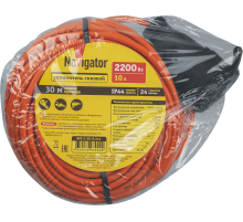 Navigator Удлинитель 93 944 NPE-C-30-X-2x1 шнур б/з 30м (Россия)