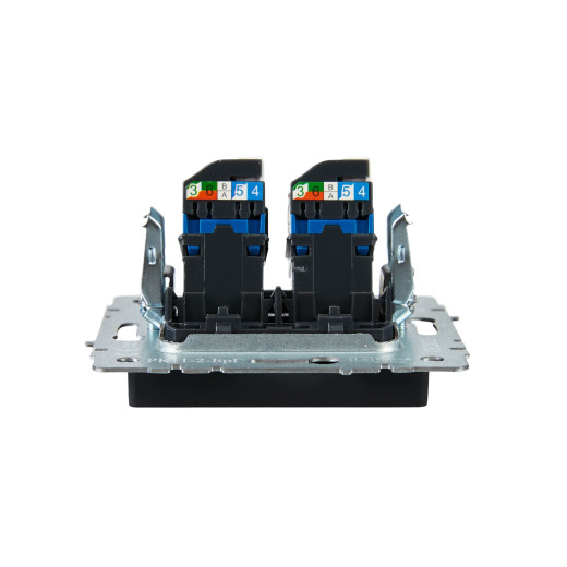 BRITE Роз. комп. 2-ая RJ45 кат.6 РК11-2-БрГ граф. IEK