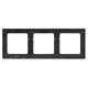 Стокгольм Рамка 3-местная черная EKF PROxima