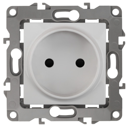 Розетка ЭРА Серия 12 12-2105-01 2P 16A-250В IP20 белый