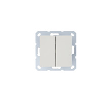 Jasmart G Слоновая кость Выключатель 2-кл перекрестный 10A 250V~