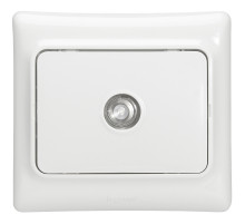 Legrand Kaptika Белый Розетка ТВ.