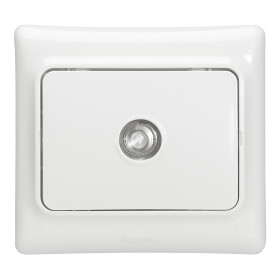 Legrand Kaptika Белый Розетка ТВ.