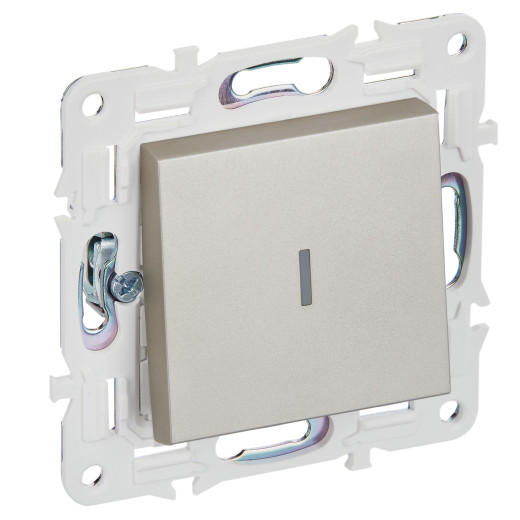 SKANDY Выключ. 1-кл. с инд. 10А SK-V07Sh шамп. IEK