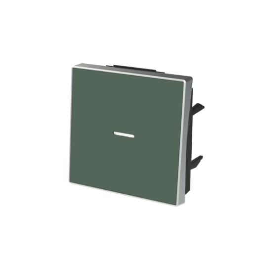 Клавиша для 1-клавишных выключателей/переключателей/кнопок с линзой подсветки, серия SKY, цвет Комодоро