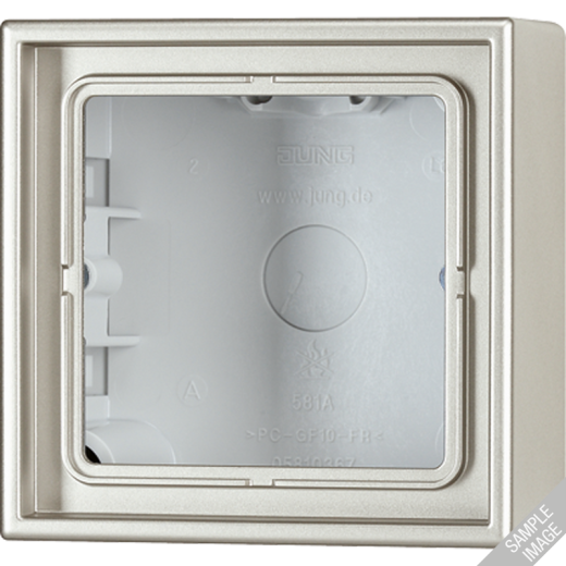 накладная коробка 1 пост