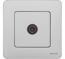Legrand/Daccord INSPIRIA Алюминий Розетка TV - оконечная - 10 дБ - 5-862 мГц.