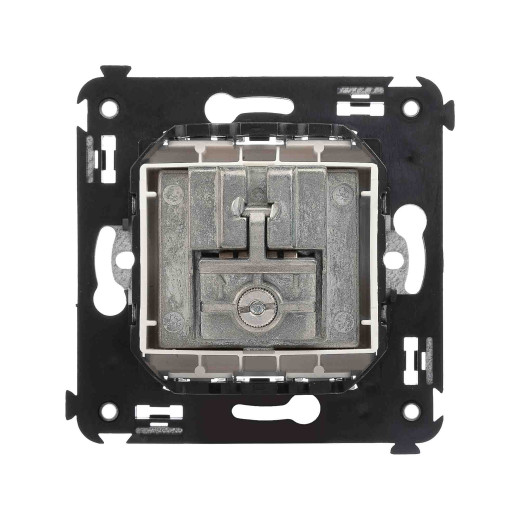 Розетка TV-FM-SAT в стену, Avanti, белое облако