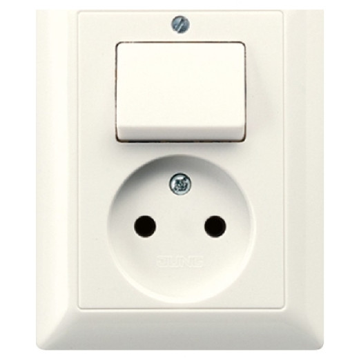 Розетка с выключателем