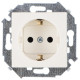 Simon 15 Бежевый Розетка 2P+E Schuko, 16А, 250В, винт.заж.