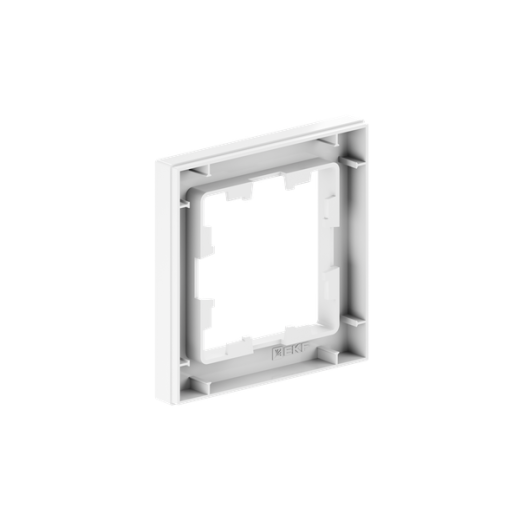 1 - местная рамка, белая, пластик Эпика EKF