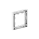1 - местная рамка, белая, пластик Эпика EKF