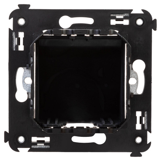 Вывод кабеля из стены, Avanti, черный матовый