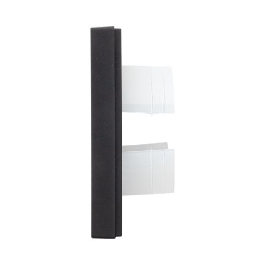 1 - местная рамка, IP44, чёрная, пластик Эпика EKF