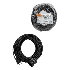TDM Удлинитель-шнур силовой народный ПВС 3500 Вт б/з, 10м, штепс. гнездо
