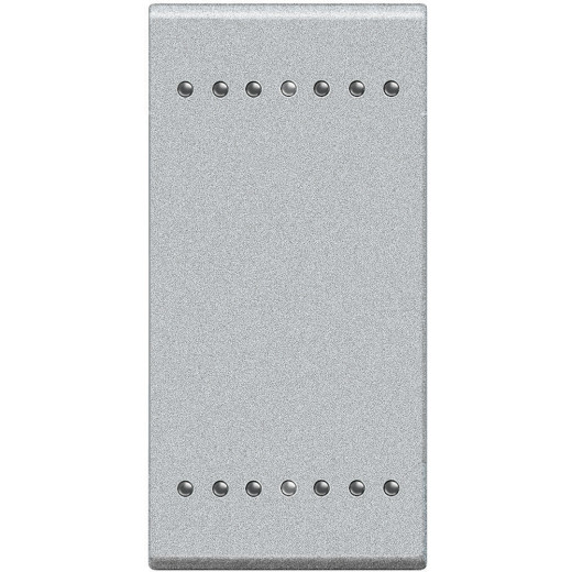 Livinglight Клавиша на 2 функции 1 модуль, цвет алюминий