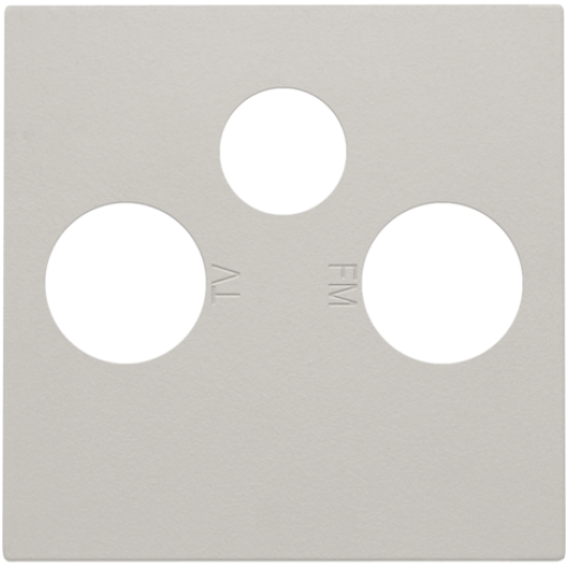 Накладка TV/FM/SAT, серый