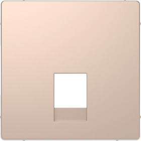 Schneider Electric Merten D-Life Шампань Накладка центральная для розетки 2-ной RJ11/RJ12