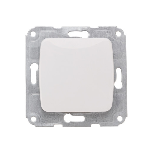 DEA Выключатель 1кл с/у 10А меx. Бел KRANZ