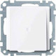 MERTEN ЦЕНТР.ПЛАТА с отверстием д/кабеля телефонного разъема, АКТИВНЫЙ БЕЛЫЙ, SM