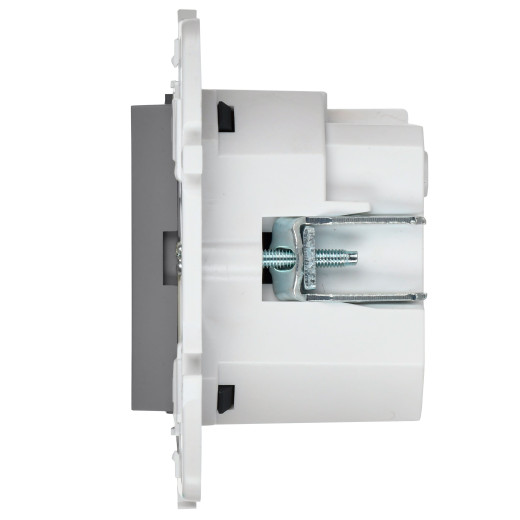 SKANDY Роз. с з/к/ш 16А с USB C 18Вт SK-R17Gr сер. IEK