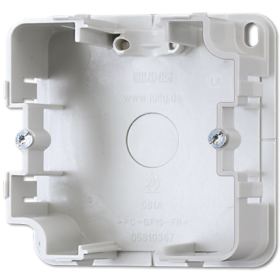 JUNG AS 500 Монтажный корпус для накладных коробок 1-й