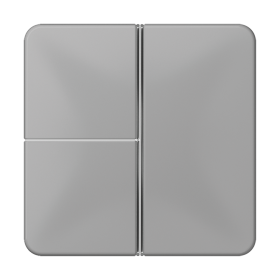 JUNG 3-клавишная накладка для пульта КNX, серая, для серии СD