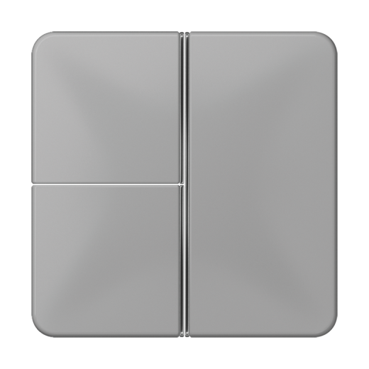 3-клавишная накладка для пульта КNX, серая, для серии СD