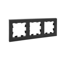 EKF Эпика 3 - местная рамка, чёрная, пластик.