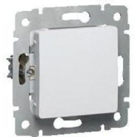 Legrand DIY Cariva Бел Выключатель 1-клавишный.