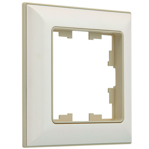 BRITE Рамка 1-мест. РУ-1-Бр беж./жемч. IEK