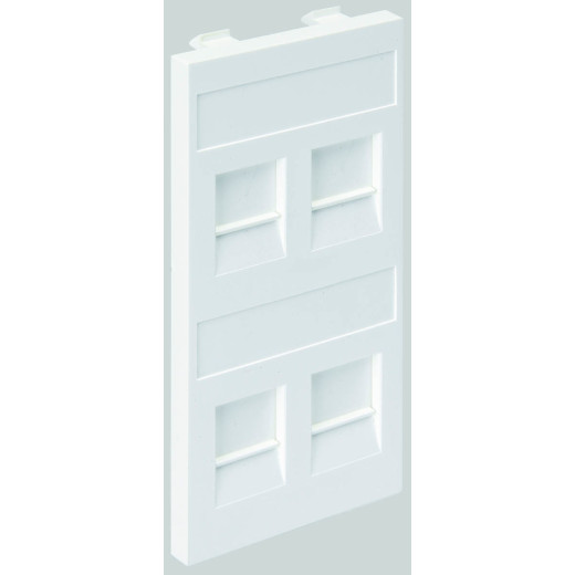 Simon Панель лицевая (адаптер)с крышкой для 4конект.RJ4