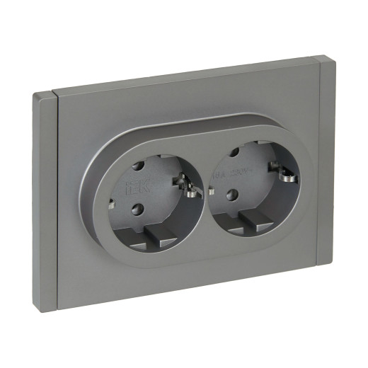 FORTE&PIANO Роз. 2-я с з/к без з/ш б/к 16А FP524 ст. IEK