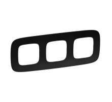 Legrand Valena ALLURE Матовый черный Рамка 3-ая.