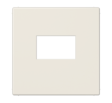 JUNG Cлоновая кость Плата для USB-зарядных устройств без видимого винта; термопласт