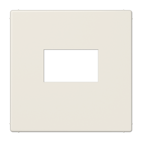 JUNG Cлоновая кость Плата для USB-зарядных устройств без видимого винта; термопласт