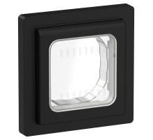 FLITE Рамка 1-мест. IP55 Рпро-1-55-ФлЧ чер. IEK