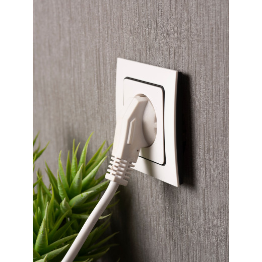 Стокгольм Рамка 1-местная белая с линией цвета черный EKF PROxima