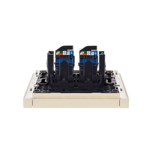 FORTE&PIANO Роз. комп. 2-ая RJ45 кат.6 FP434 ван. IEK