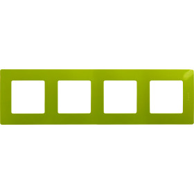 Legrand Etika Зеленый Папоротник Рамка 4-ая.