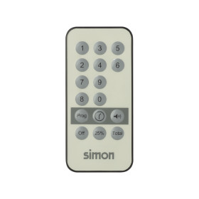 Simon 75 Мех Светло-серый ИК-пульт дистанционного управления, S27,82,82N,88