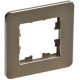 BRITE Рамка 1-мест. РУ-1-1-Бр металл латунь RE IEK