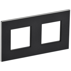 IEK SKANDY Металл Черный Рамка 2-ая SK-F32Bl