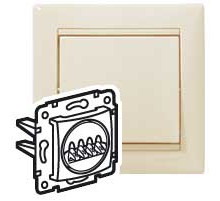 Legrand DIY Valena Крем Аудиорозетка 2-ая.