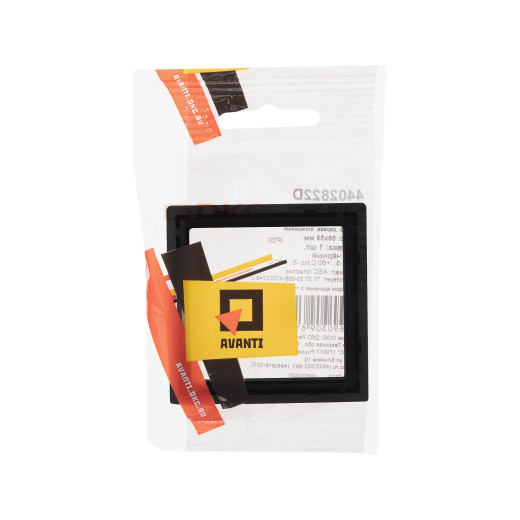 Декоративная вставка для рамок из натуральных материалов 1 пост (2 мод.), Avanti, черная