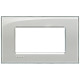 Livinglight Рамка прямоугольная, 4 модуля, цвет Серое небо