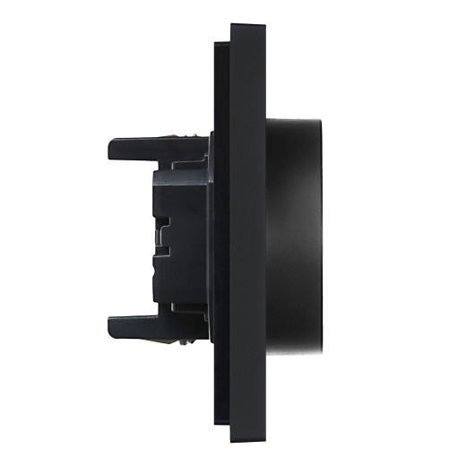 FORTE&PIANO Роз. 2-я с з/к з/ш б/к 16А FP123 чер. IEK