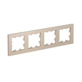Systeme Electric AtlasDesign Песочный Рамка 4-ая, универсальная
